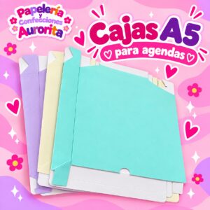 Cajas tamaño A5 para armar