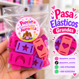 Pasa elásticos grande (10 unidades)